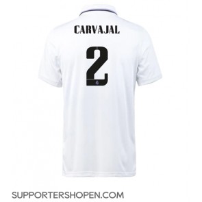 Real Madrid Daniel Carvajal #2 Hemma Matchtröja 2022-23 Kortärmad